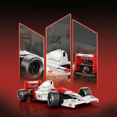 1:8 F1 McLaren MP4 Racing |  1988 Red & White Grand Prix Machine (2800pcs)