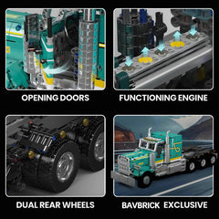 Remote Controlled Peter American Truck | 2064pcs