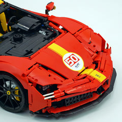 1:8 Ferrari SF90 Hypercar | Mechanical Linkage Version (3797 PCS) - BAV BRICK