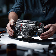 2JZ-GTE Engine | Single Turbo Japanese Inline 6 Engine(974pcs)