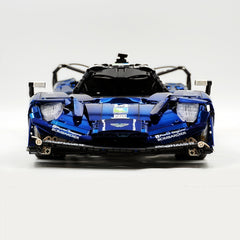 1: 8 Aston Martin Valkyrie Hypercar, Electroplated Dark Blue Customized Version(3869 Pcs)
