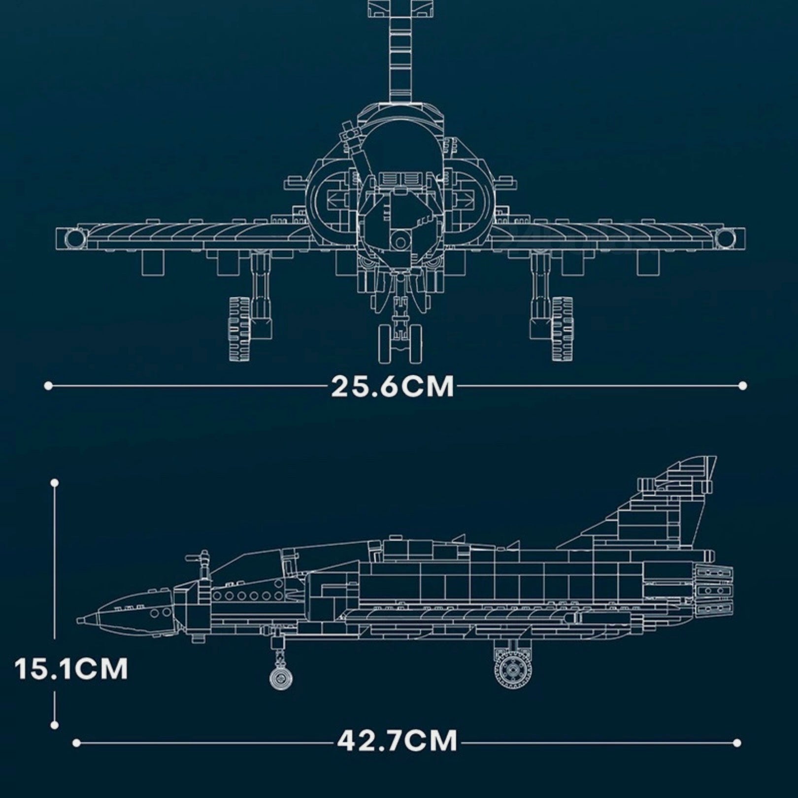 Brihappen Mirage 2000 Kit de construction d'avion de combat – 1012 pièces modèle d'avion militaire réaliste à construire et afficher, cadeau STEM créatif pour adultes et amateurs d'aviation Brihappen Mirage 2000 Kit de construction d'avion de combat – 1012 pièces modèle d'avion militaire réaliste à construire et afficher, cadeau STEM créatif pour adultes et amateurs d'aviation