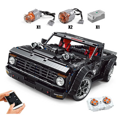 Remote Controlled Slammed Muscle Pickup Truck (3695 Pcs)