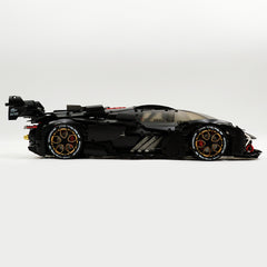 1: 8 Lamborghini Terzo Millennio, Matte Black Customized Edition(3492 Pcs)