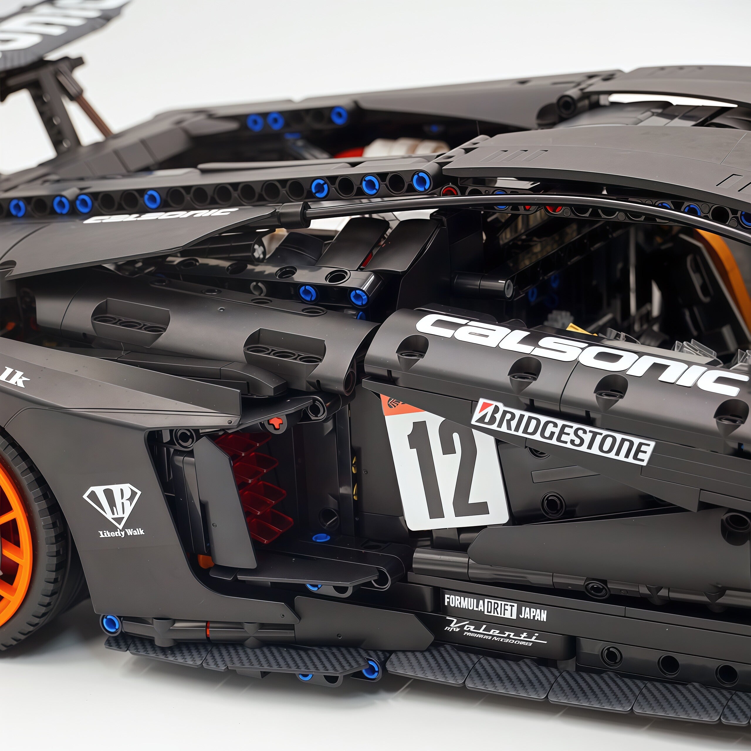 1:8 Lamborghini Countach Matte Black | 2025 Limited Edition (3883 PCS) - BAV BRICK