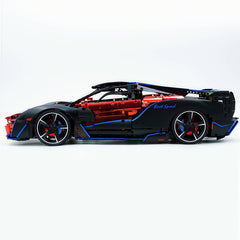 1: 8 Mclaren Sabre Supercar, Aerodynamic Brilliance, Mirror Customized Edition (3862 PCS)