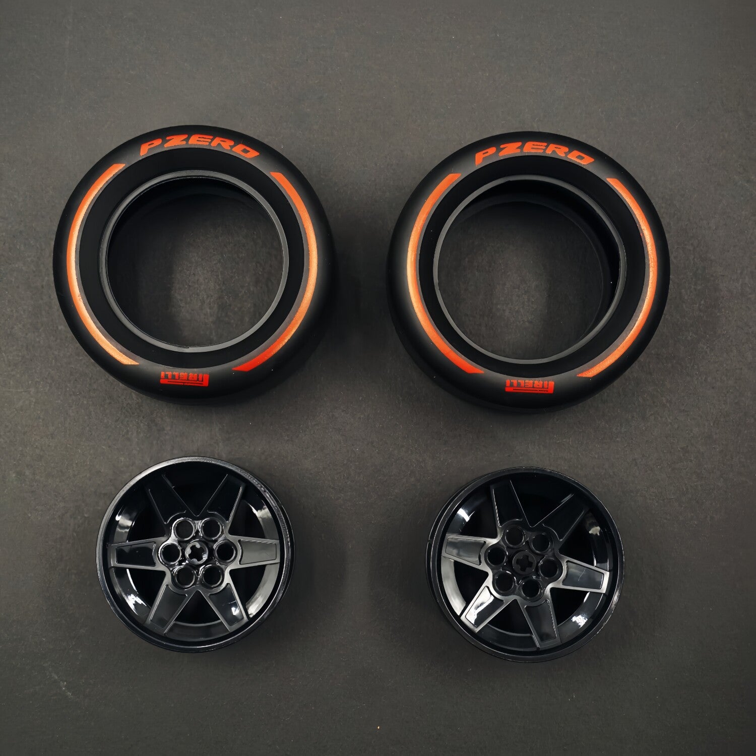 F1 Racing PZERO Print Wheel, Wheel Hub - BAV BRICK