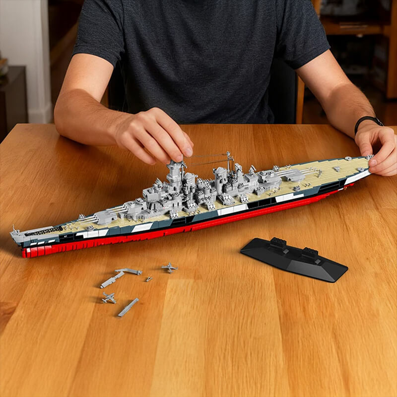 USS Montana Battleship | American Naval Flagship | 2955 PCS - BAV BRICK