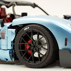 1:8 The Ultimate Pagani Utopia Supercar | Customized Electroplating Tiffany Blue V12 Italian Exotic (3314pcs)