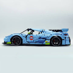 1: 8 Gulf Blue Koenigsegg JESKO, Custom Gulf Blue Limited Edition(4346 PCS)