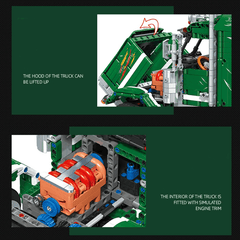 The Ultimate Peterbilt 389 Truck (2105 PCS)