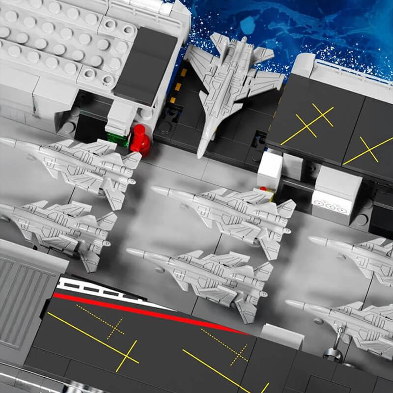 Shandong Aircraft Carrier  | Modern Naval Air Power | 2297 PCS - BAV BRICK