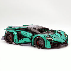 1:8 The Ultimate Ajlani Drakuma | Customized Barrel-Plated Emerald V8 Concept Hypercar (3920+ PCS)