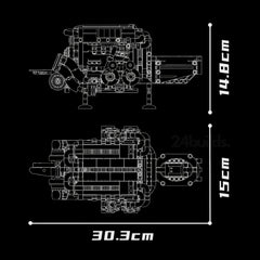 Motorised Red Edition W16 Engine| 958 PCS