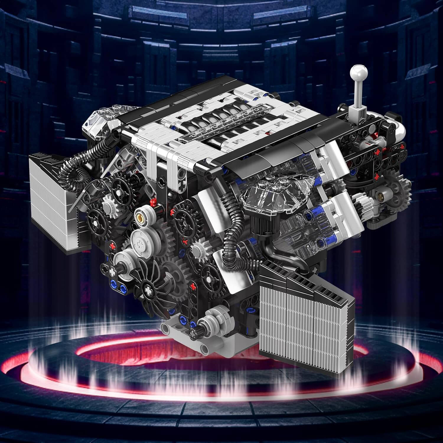 Twin Turbo W12 German Engine (870 Pcs)