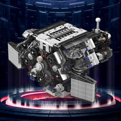 Twin Turbo W12 German Engine (870 Pcs)