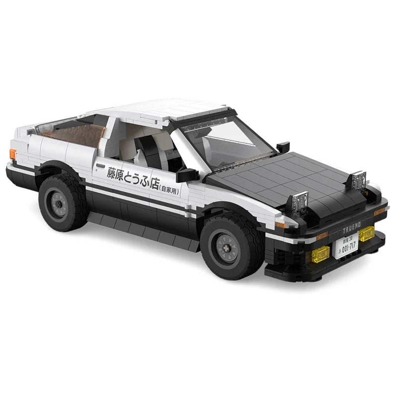 Initial D Toyota AE86, Genuine Authorized collector's Edition(1324 Pcs) - BAV BRICK