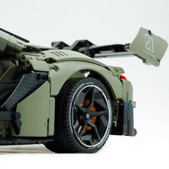 1:8 RC Ultimate Ford GT Mansory | The Dominant American Road King (3400+ pcs) - BAV BRICK
