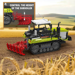App-Controlled/RC Crawler Tractor | Farm Truck Construction Vehicle 1357pcs