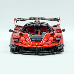 1:8 The Ultimate Italian Hybrid Hypercar EVO | Pearl Red Painting Italian Flagship (4058PCS) - BAV BRICK