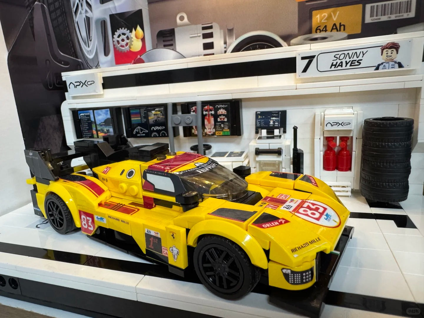 Ferrari 499P | Champion Livery Custom Edition (250+PCS) - BAV BRICK