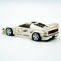 Ferrari F40 LBWK | White Edition | Container Display Case (394 PCS)
