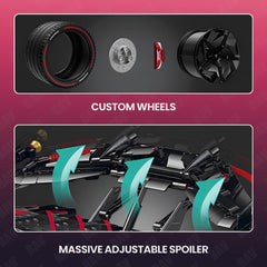1:8 Lamborghini Veneno Limited Edition Obsidian V12 Supercar | 64cm | Remote Controlled | 3809 PCS