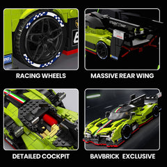 1:16 The Ultimate Lamborghini SC63 | 2024 Le Mans Endurance Prototype (1188PCS)