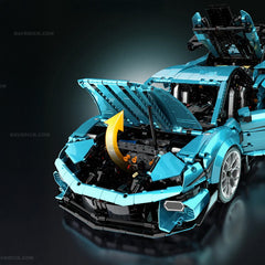 1:8 The Ultimate Lamborghini Huracán | Italian Bull Hybrid Supercar (3601pcs)