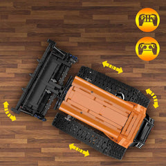 Remote Controlled Reclaiming Crawler| 1:16 Scale | 1649 PCS|Heavy-Duty Industrial Machine