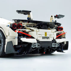 1:8 The Ultimate Ferrari F8XX Convertible, White Goddess Custom Edition (3781 PCS)