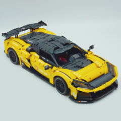 1:8 The Ultimate FERRARI F80 | Yellow Custom Edition | Remote Controlled V6 Prancing Horse Hypercar (3998pcs)