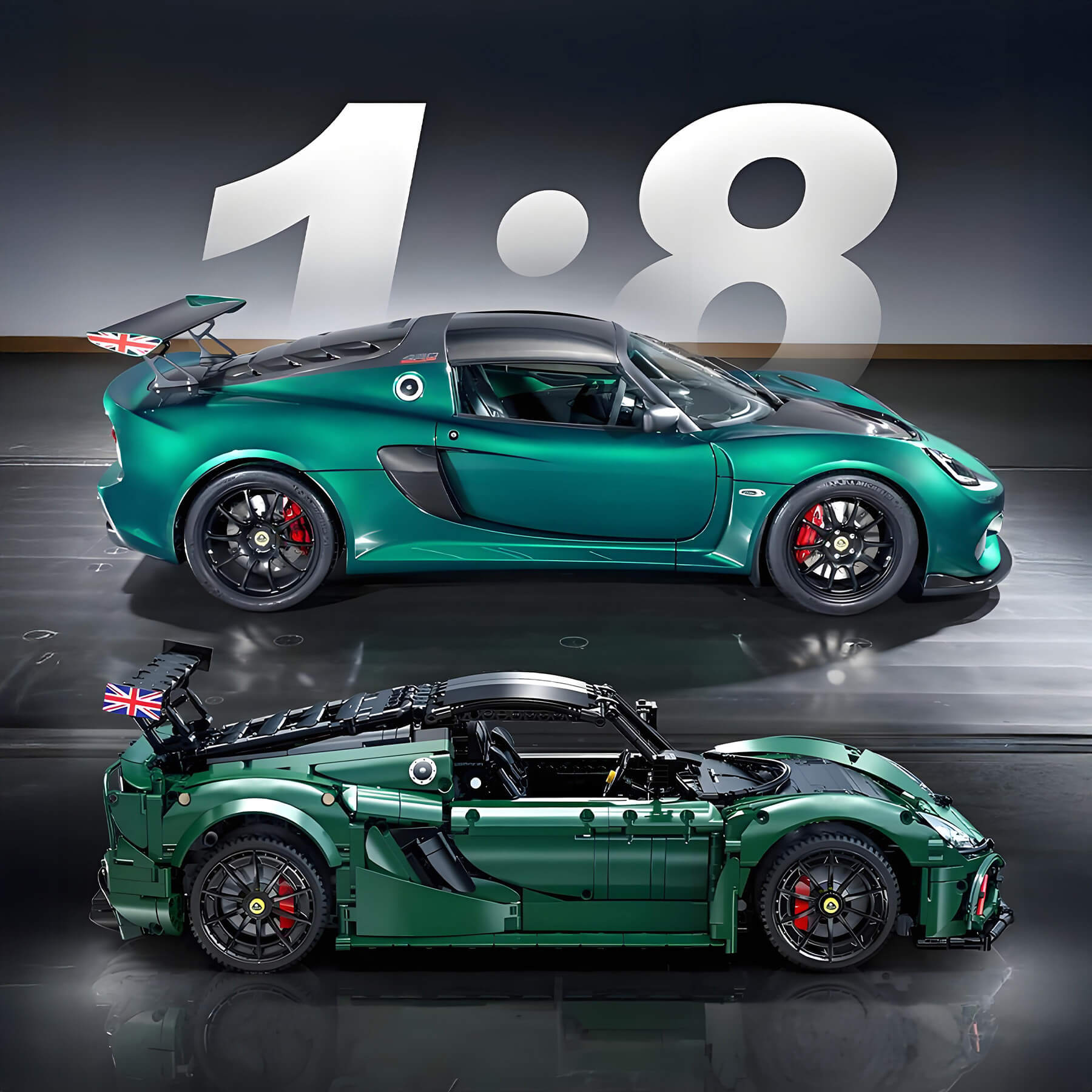 1:8 Lotus Exige Cup 430 | Officially Licensed Edition (3730 PCS)