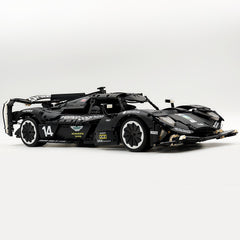 1: 8 Aston Martin Valkyrie Hypercar, Black Samurai Customized Version(3869 Pcs)