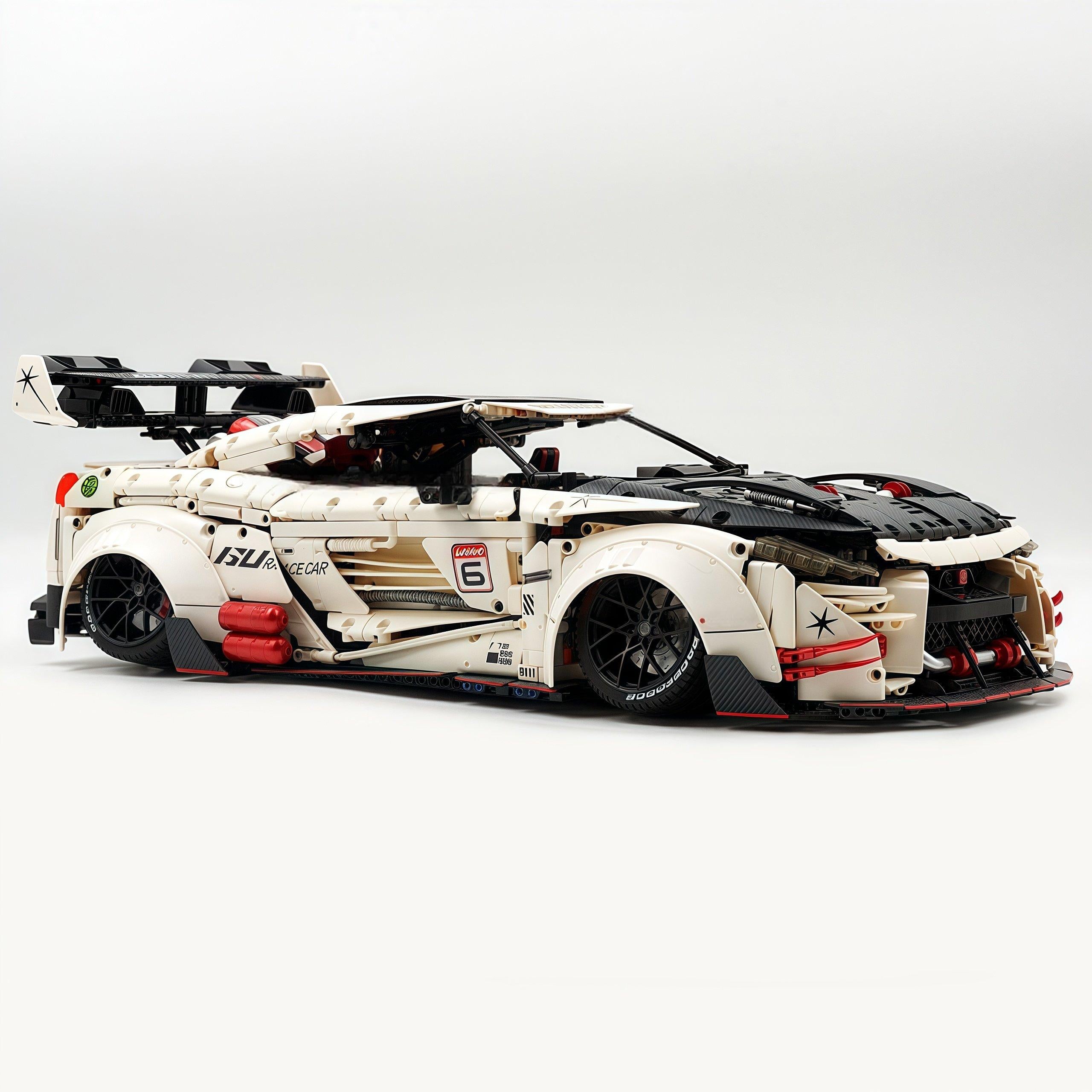 1:8 Nissan GT-R R35 Widebody Edition | White Beast | 3939+ PCS