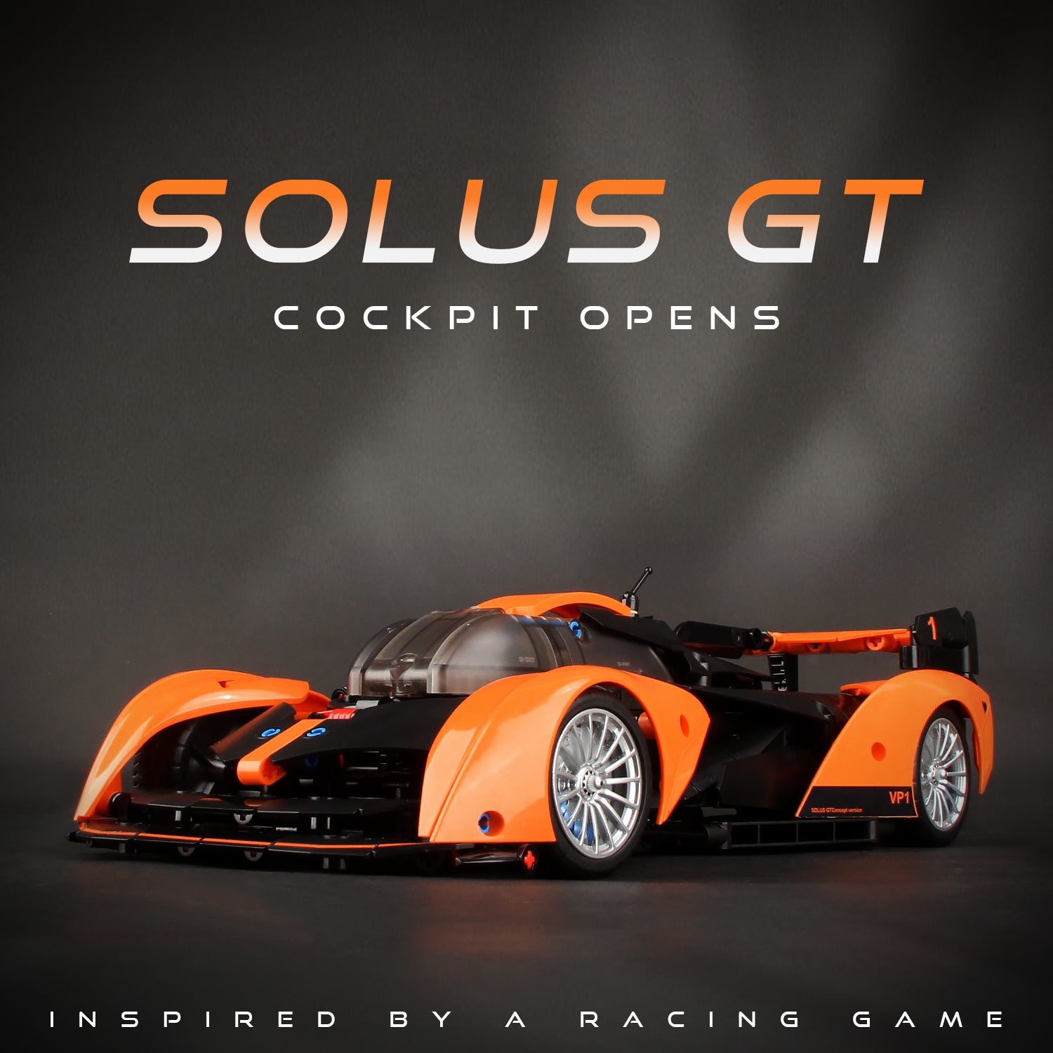 1:14 McLaren Solus GT Set with Remote Control (817 Pcs)