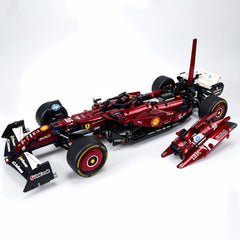 Coche Ferrari SF-25 F1 a escala 1:8 | Edición Borgoña pintada a medida (1900 piezas)