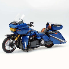 1:5 Harley-Davidson Street Glide Motorcycle | Glossy Starry Sky Blue Painted Edition(2410 PCS) - BAV BRICK