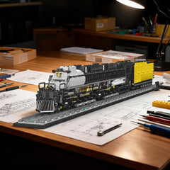 Big Boy 4-8-8-4 Steam Locomotive |  Legendary American Steam Engine | 3039 PCS - BAV BRICK