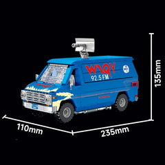 Retro Radio Station Van | 730 PCS