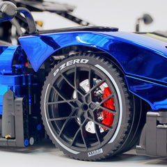 1:8 Pagani Zonda R | Mirror Sapphire Blue Paint Italian Hypercar (3300+ PCS)