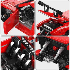 The Legendary German Porsche 935 Endurance Racecar (1717 Pcs)