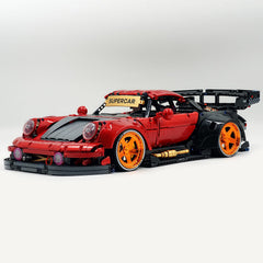 The Ultimate Widebody Porsche 964 RWB, Paint Red Customized Version (4190 pcs)