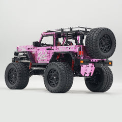 1: 6 Jeep Wrangler Off-Road Electroplating Pink Limited Edition (2121 PCS)