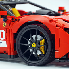 1:8 Ferrari SF90 Hypercar | Mechanical Linkage Version (3797 PCS) - BAV BRICK