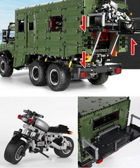 1:8 Remote-Controlled Mercedes Unimog Expedition Truck | Fully Motorized Collector’s Edition (6689 PCS)