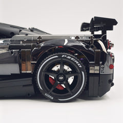 1: 8 Pagani Huayra BC Mirror Electroplating Customized Ultimate Edition (4708 Pcs)