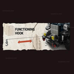 1:16 Dodge Vintage Blue Power Pickup | Classic American Muscle Truck(1199 PCS)