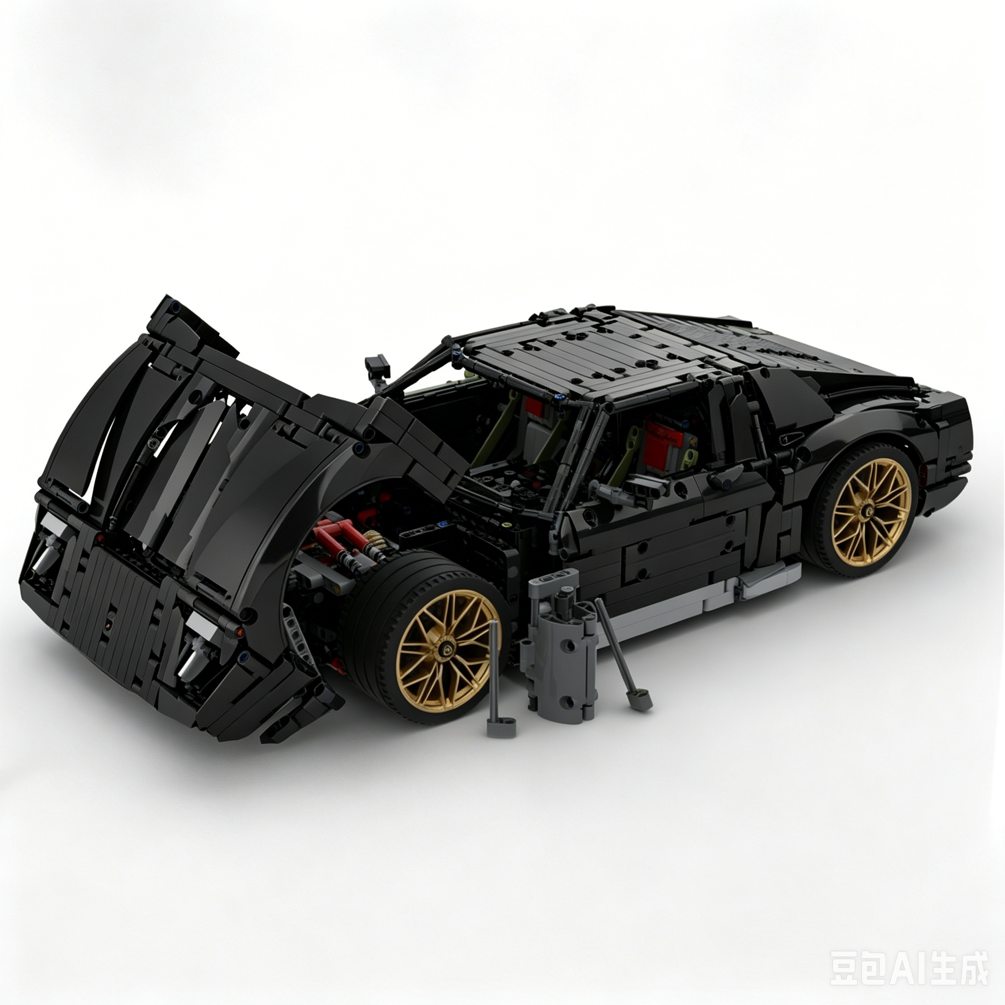 1:8 Lamborghini Miura Concept 3400+PCS | Moc Set - BAV BRICK