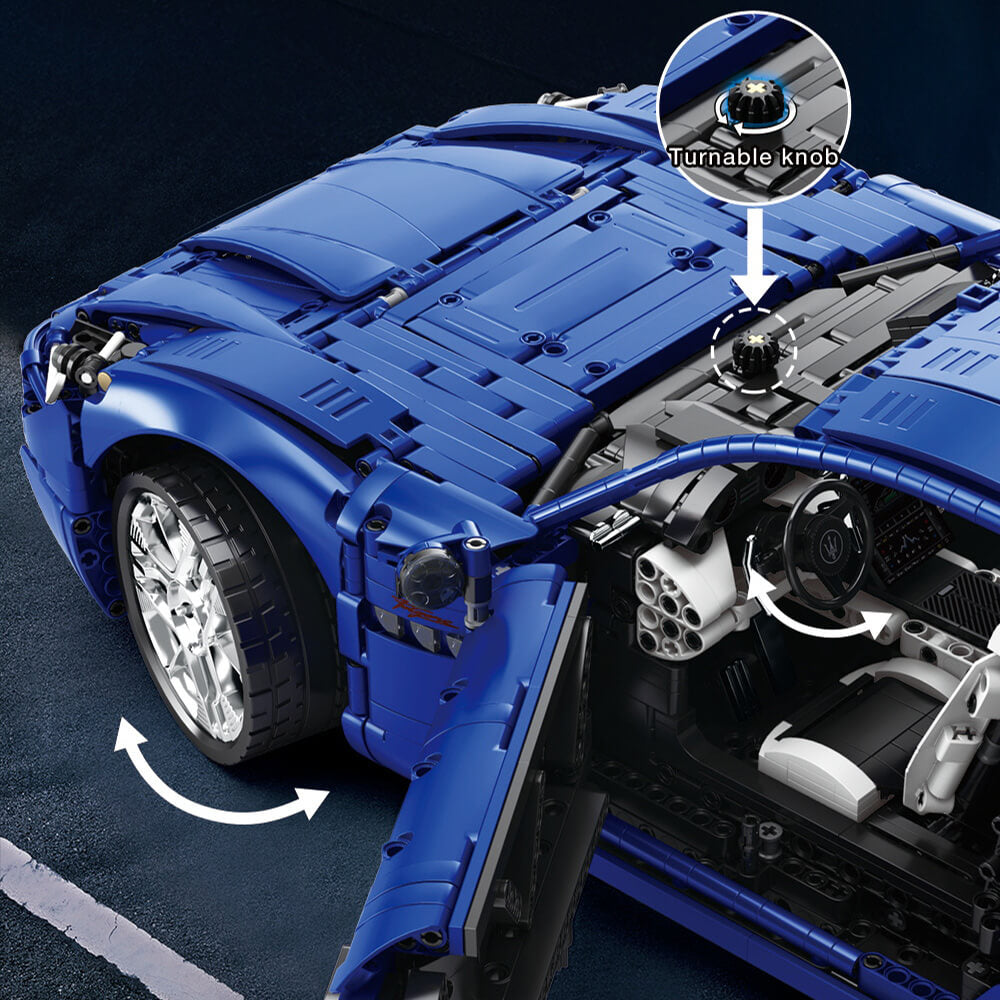 1:8 Officially Licensed Maserati GranTurismo (5400+ PCS)